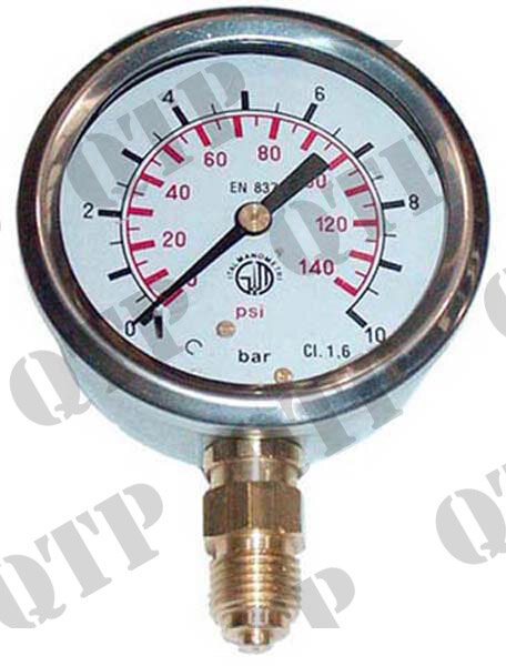Öldruckanzeiger 140 PSI mit Glyzerinfüllung