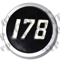 Plakette 178