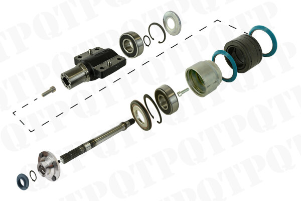 Frontachsen-Kit passend für Case IHC Maxxum sowie Ford New Holland T6 und T6000