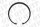 Snap Ring M175 Clutch Housing New Holland T4 T5 T7 Series