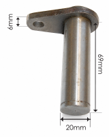 Lenkhilfekolbenstift