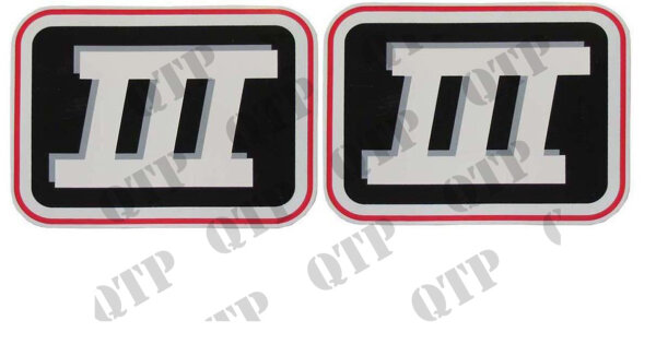 Typenschild Ford Mark III passend für Ford New Holland 7610