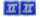 Typenschild-Paar Force II passend für Ford New Holland 10 Series