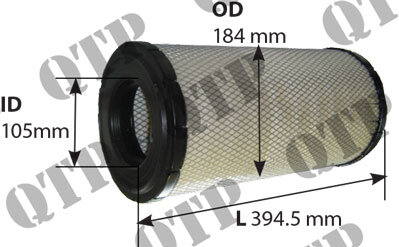 Außenluftfilter mit Vorfilter passend für Ford New Holland TSA Series