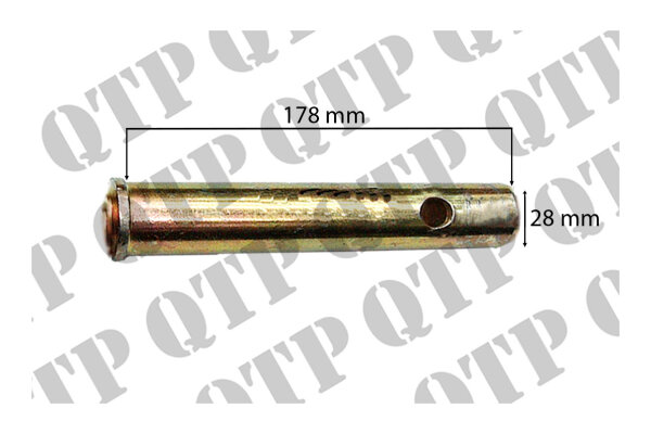 Unterlenkerbolzen Kat 2, 177,8 mm