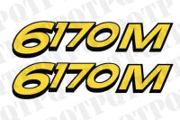 John Deere 6170M Model Decal Left and Right *Order with...