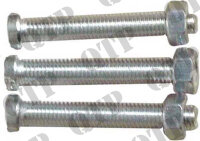 Fassung Feststellmutter & Bolzen M5 x 35 mm, 3er Set