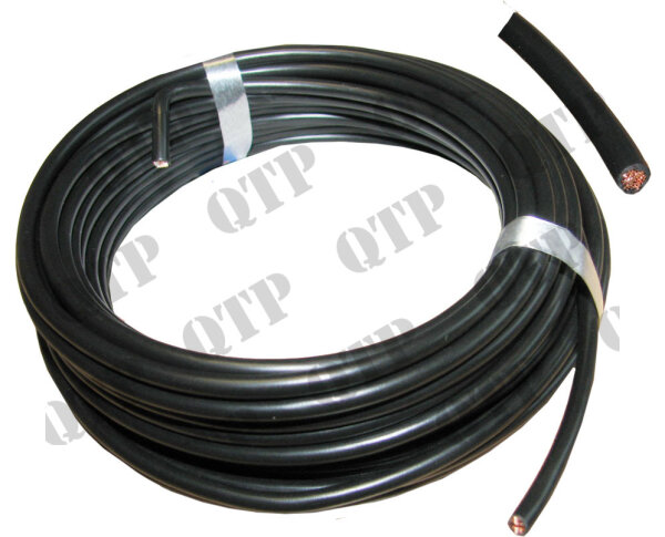 Einadriges Kabel 4,5 mm 10 m Rolle schwarz