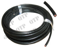 Einadriges Kabel 4,5 mm 10 m Rolle schwarz