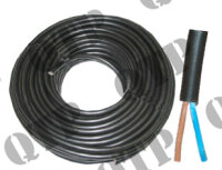 2-adriges Kabel 2 x 1 mm, 10 m Rolle schwarz