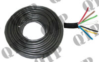 7-adriges Kabel 10 m Rolle schwarz