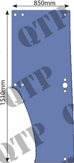Türglas rechts / links passend für Zetor