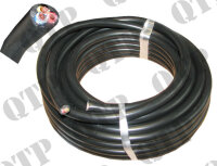 Kabel 3-adrig 3 x 3 mm, 10 m Rolle schwarz