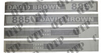 Schildersatz passend für David Brown 885
