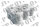 Mittige blaue Papierrolle – 6 Rollen