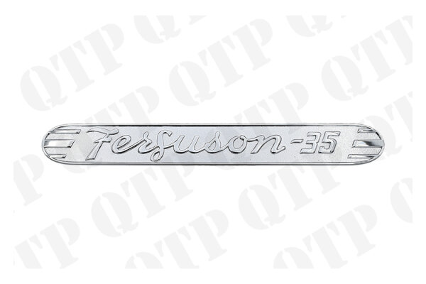 Side Badge Chrome Ferguson FE35 4cyl