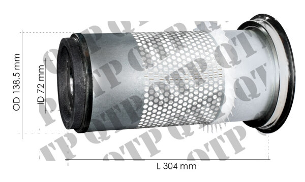 Außenluftfilter passend für Landini & Massey Ferguson