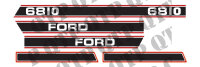 Dekoraufkleber-Set 6810 passend für Ford New Holland