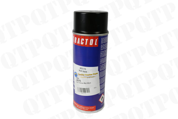 Spray Can Aerosol Black