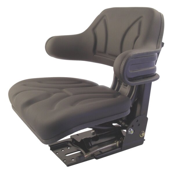 Traktorsitz VS 200 Eco PVC Schwarz