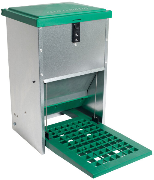 Feedomatic Futterautomat mit Trittklappe für 8kg Futter