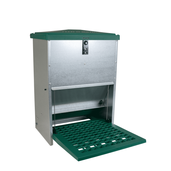Feedomatic Futterautomat mit Trittklappe für 12kg Futter