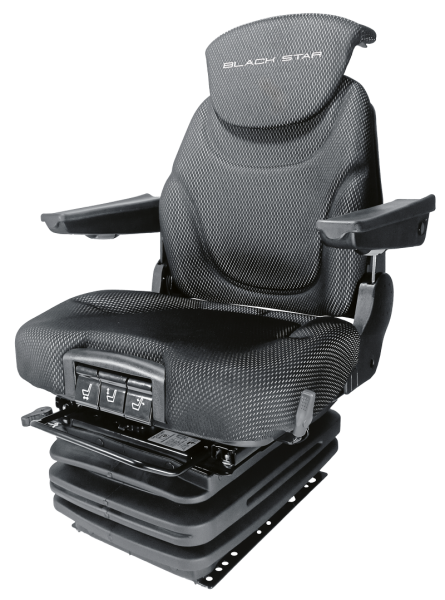 Black Star BS 1512 A TT – Luftgefederter Komfortsitz mit Drehkonsole