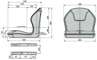 Sitzschale Garden – Ergonomischer Schalensitz...