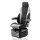 Black Star BS 1237 A 24V – Luftgefederter Baumaschinensitz mit Horizontalfederung