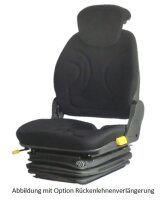 Staplersitz Forky AIR 12V Stoff – Luftgefederter...