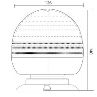 LED-Blitzleuchte Double Flash – Magnetfuß...