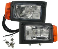 Hauptscheinwerfer mit Fernlicht und Blinker Typ 242 links...