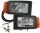 Hauptscheinwerfer mit Fernlicht und Blinker Typ 242 links – inklusive H4-, P21W- und T4W-Leuchtmittel