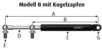 Gasdruckfeder – Artikelnummer 100-300-108