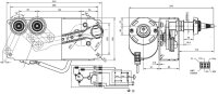Wischermotor 24 V 60° – Typ 649