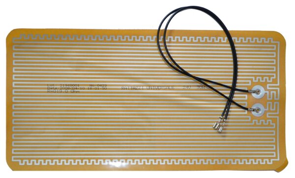 Heizfolie 24 V – Gewicht 0,46 kg