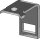 Halter für Zinken 45x12 mit Verstärkungsfeder 45x10