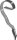 Schleppzinken 60x10 links
