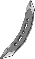 Scharspitze 480x80mm passend für Huard und Kuhn