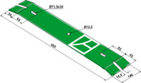Blattfeder 555 passend für Kverneland