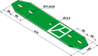 Blattfeder 610 passend für Kverneland