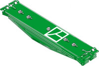 Blattfedern 7 Lagig 770mm passend für Kverneland