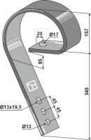Schleppzinken 80x10 passend für Väderstad,...