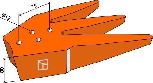 Fingerstern Ø950mm passend für Kult Kress