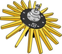 Fingersternelement Ø535mm