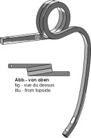 Gedrehter Schwergrubberstiel links passend für...