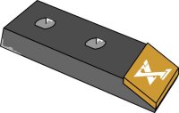 Scharspitze Hartmetall passend für Vogel u. Noot