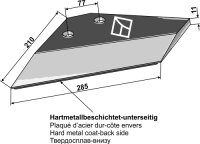 Ersatzflügel links passend für Frost