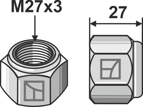 Mutter M27x3