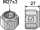 Mutter M27x3